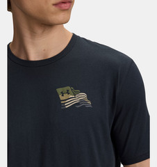 Under Armour Men’s UA Freedom Flag Short Sleeve T-Shirt Size XL New whit tags