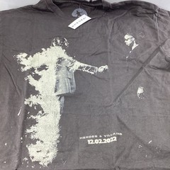 Metro Boomin Heroes & Villains 2022 Tour T-Shirt Gray Adult Medium