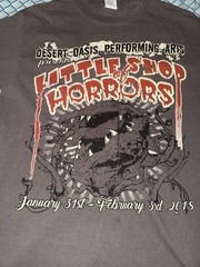 Gildan Ultra Cotton Men’s Gray Little Shop of Horrors Audrey II Graphic Tee S