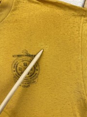 Vintage US Navy Mens Shirt Large Paper Thin USN Recruit Great Lakes Training Tee