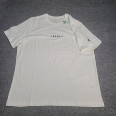 Jordan Shirt Mens XL White Black Embroidered Wordmark Jumpman Logo Nike Air Tee