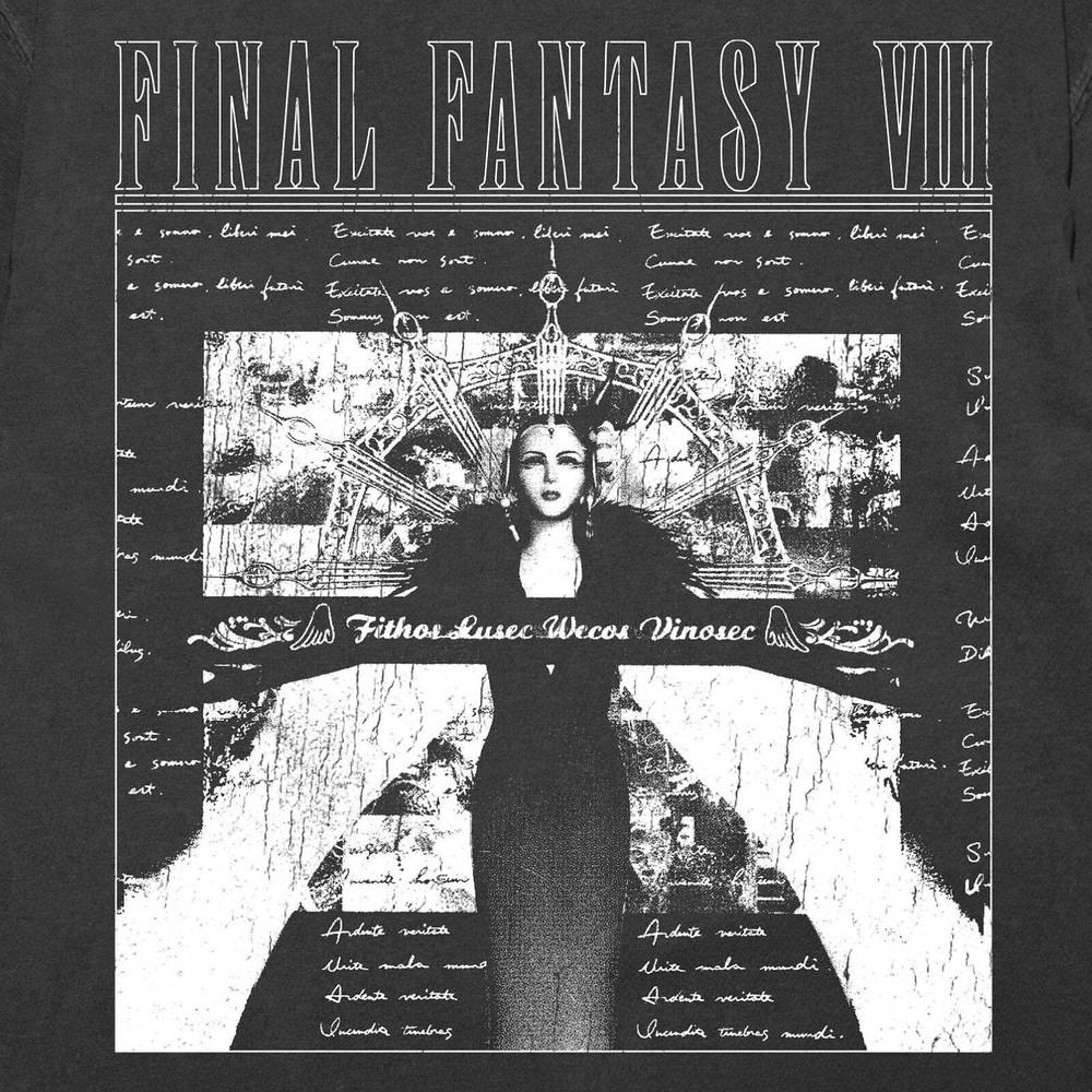 Final Fantasy VIII Vintage Shirt, Final Fantasy VIII Edea Shirt