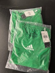 Adidas Creator Tee LS Green White M Medium Men’s Shirt Long Sleeve