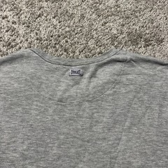 Vintage Y2k Everlast Waffle Knit Thermal Short Sleeve Gym T Shirt XL