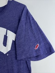 5333 The League TCU Horned Frogs Men’s Large Purple Poly Cotton Blend T-shirt