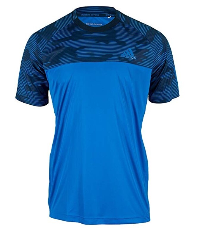 Tennis Response Tee Crew T-Shirt Short Sleeved Blue / Collegiate Navy AA7110