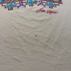 Vintage 90s Las Vegas Southwestern Native Tribal Boho Souvenir T-Shirt USA – XL