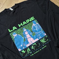 La Haine Gangster Mafia Movie Made USA Vtg 90s 80s Iconic T-Shirt Movie merch