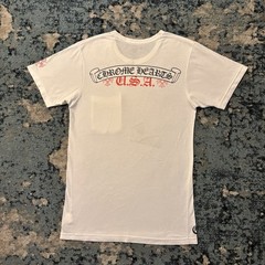 Chrome Hearts USA Scroll T Shirt Size Small Worn Lightly