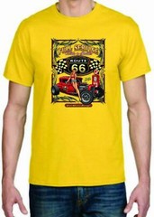 Adult DryBlend® T-Shirt – ( FULL SERVICE ROD ROUTE 66 – HOT ROD / PIN-UP / HOTTI