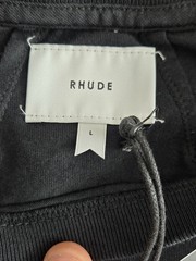 Rhude Flag Tee Vintage Black Sz Large