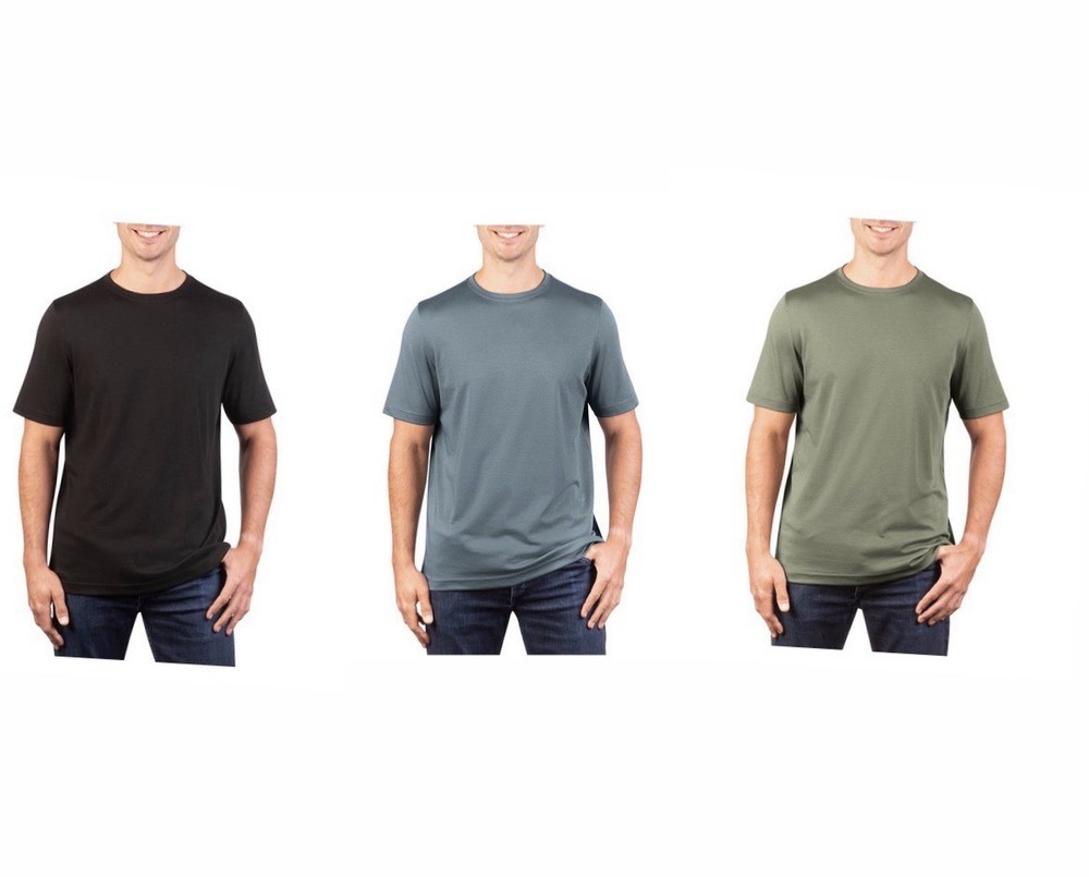 Kirkland Signature Men’s Peruvian 100% Pima Cotton Tee Shirt