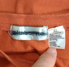 CLAIBORNE MEN’S TSHIRT BURNT ORANGE XL STRETCHY