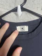 Kired by Kiton $250 Cotton Short Sleeve Navy Blue T-Shirt Sz 52 Made In Italy