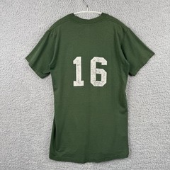 Vintage 80s Bloomfield Athletics Ivy College T Shirt Men’s Size S Green True