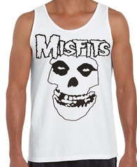 Misfits Punk Rock Band Black Tank Top (Various Colors)