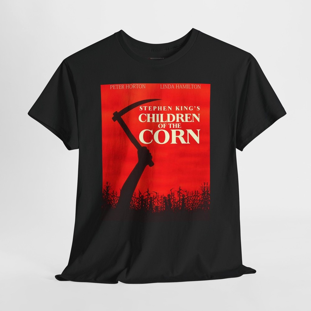 Children of the Corn 1984 Retro Movie Poster Horror Unisex Graphic T-Shirt