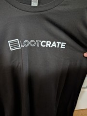 Loot Crate Logo XL Short Sleeve T-Shirt – Never Worn