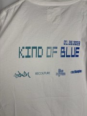 Blue In Green Stash NYC Kind of Blue Air Max Event White T-Shirt Size L