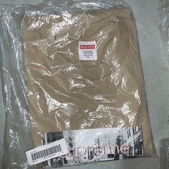 Supreme Crew 96 Tee Khaki T-Shirt SS24 Men’s Size XLarge Unopened