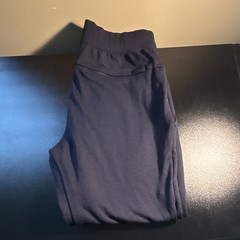 Lululemon Men’sNavy Jogger Pants M Polyester Spandex Drawstring Pockets