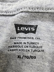 Levi’s Men’s T-Shirt Size XL Gray Cotton Crew Neck Short Sleeve