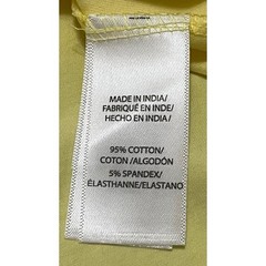 Kenneth Cole New York Mens Mellow Yellow Logo Graphic T-Shirt White Trim NWT L