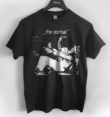 the Normal band TV t shirt post punk