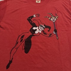 Men’s Homage Harley Quinn Men’s Batman DC Comics Shirt Extra Large XL