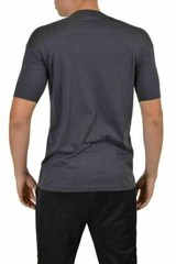 Emporio Armani Men’s Gray Short Sleeve Basic T-Shirt US S IT 48 EU M