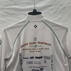 Sweat Vac Performance Wear Irish Shake Your Shamrock Running Tee Shirt Size L