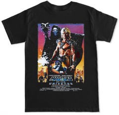 MASTER UNIVERSE CLASSIC DOLPH COMIC HERO MAN MOVIE FILM RETRO 1980S MENS T SHIRT