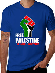 Free Palestine End Israeli Occupation – Peace Unisex T-Shirt