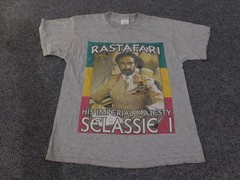 Vintage Rastafari Selassie I Shirt Mens XL Gray His Imperial Majesty Reggae 2003