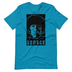 Beatles T-shirt John Paul George and Ringo unisex music tee GEORGE