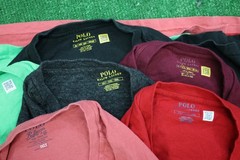 Lot Of 6 Men’s Big and Tall 3XLT Polo by Ralph Lauren Tee 100% Cotton Q194