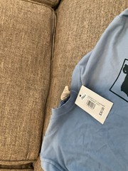 Comfort Colors Men’s Zion National Park T-Shirt M Washed Denim Through The Woods