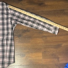 NWT Croft & Barrow Shirt Flannel Men’s XL Easy-Care Woven Plaid Red Black White