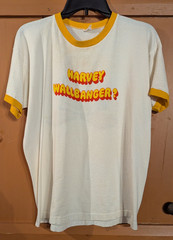 Vintage 70s Champion T Shirt Galliano Harvey Wallbanger Single Stitch Ringer Tee