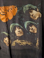Vintage 2006 The Beatles Rubber Soul Album Black Gray X-Large T-Shirt