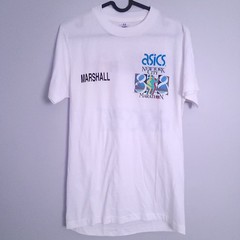 Vintage 1988 NYC Marathon Marshall T-Shirt Asics Made in USA Size Medium