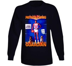Retro 1980s Patrick Ewing Madison Square Guardian T Shirt