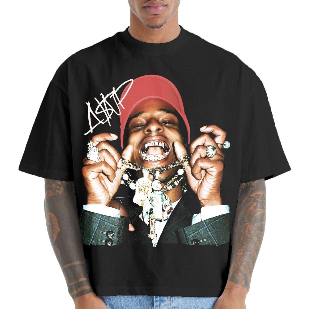 ASAP Rocky T-Shirt – Rap Music Shirt – Long Live Asap Album – ASAP Rocky Album