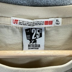 Uniqlo Metal Gear Solid 25th Anniversary Big Solid Snake Graphic Tee Shirt XL