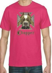 Adult DryBlend® T-Shirt – ( CHOPPER – BIKER / CHOPPER / PIT BULL)