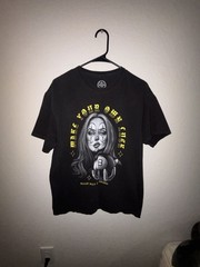 DOM “Make Your Own Luck” Graphic T-Shirt Featuring Pinup Girl with 8 Ball