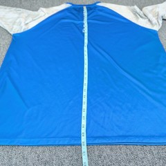 Huk Mens Fishing Shirt Lot 2 XXL Polyester Blue Camo Long Sleeve Performance Fit