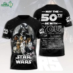 Star Wars 50th Anniversary 3D Tshirt