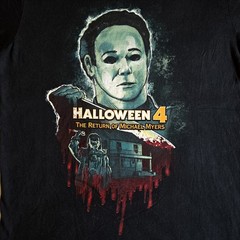 Halloween Horror Nights 2021 Halloween 4 Michael Myers Black Med Graphic T-Shirt