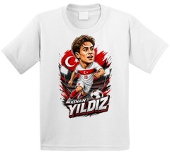 Kenan Yildiz, Turkey Caricature Soccer 2026 T Shirt